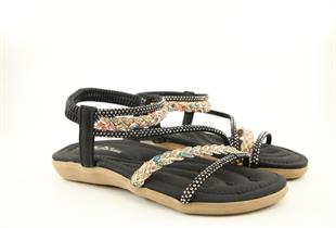 GUJA 25y156-4 Siyah Çocuk Sandalet