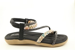 GUJA 25y156-4 Siyah Çocuk Sandalet