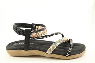 GUJA 25y156-4 Siyah Çocuk Sandalet