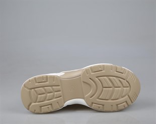 GUJA 25y300-8 Dolgu Topuk Bej Kadın Sneakers