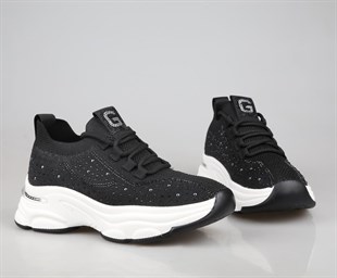 GUJA 25y309-1 Siyah Kadın Sneakers