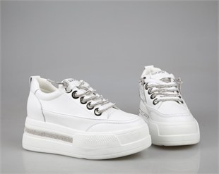 GUJA 25y492 Beyaz Kadın Sneakers