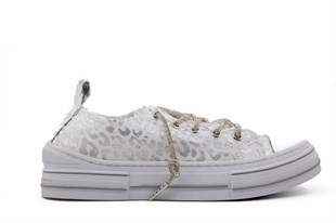GUJA 26y281-3 Gümüş Kadın Sneakers