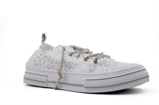 GUJA 26y281-3 Gümüş Kadın Sneakers