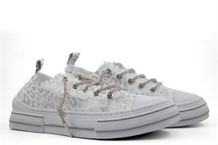 GUJA 26y281-3 Gümüş Kadın Sneakers