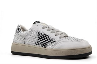 GUJA 26y374 Beyaz-Siyah Kadın Sneakers