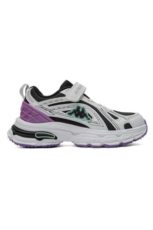 Kappa 4061 Siyah-Beyaz Çocuk Sneakers