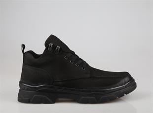 King West 24020 Siyah Nubuk Erkek Bot