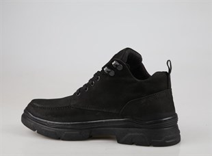 King West 24020 Siyah Nubuk Erkek Bot