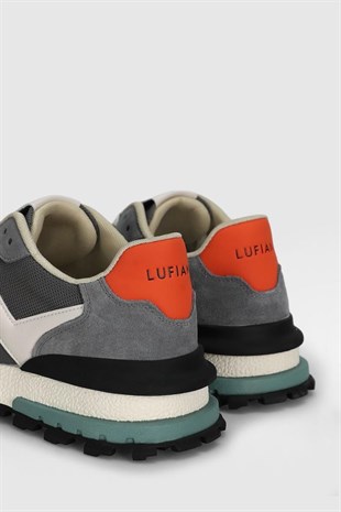 Lufian Auke Gri Erkek Sneakers