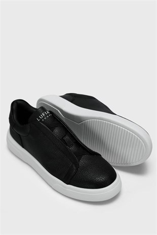 Lufian Dante Siyah-Beyaz Erkek Sneakers