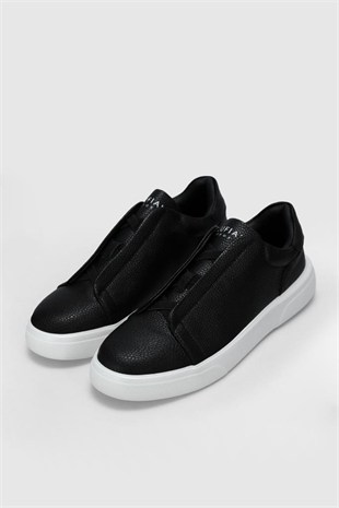Lufian Dante Siyah-Beyaz Erkek Sneakers