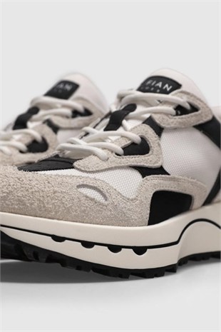 Lufian Graham Gri Erkek Sneakers