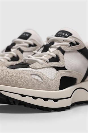 Lufian Graham Gri Erkek Sneakers