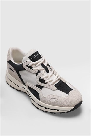 Lufian Graham Gri Erkek Sneakers