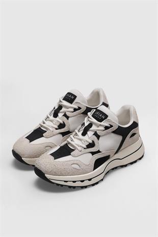 Lufian Graham Gri Erkek Sneakers