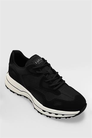 Lufian Graham Siyah Erkek Sneakers