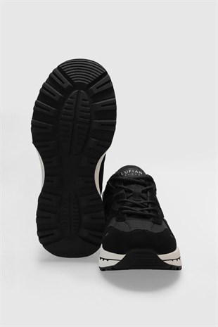 Lufian Graham Siyah Erkek Sneakers