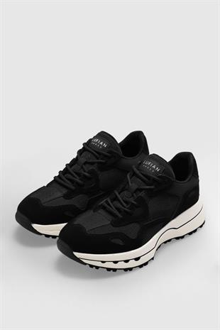 Lufian Graham Siyah Erkek Sneakers