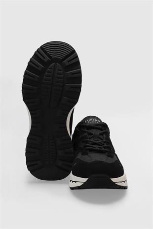 Lufian Graham Siyah Erkek Sneakers