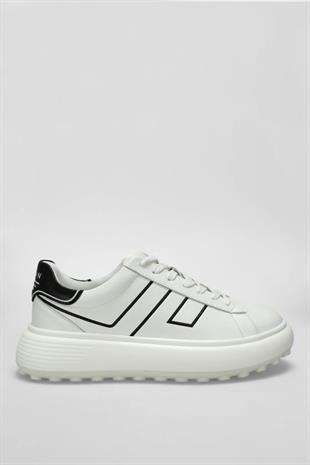 Lufian Harold Beyaz Erkek Sneakers