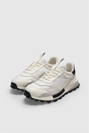 Lufian Henry Beyaz Erkek Sneakers