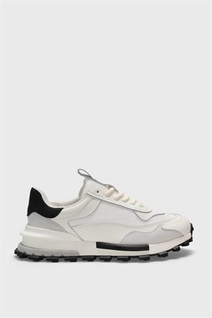 Lufian Henry Beyaz Erkek Sneakers