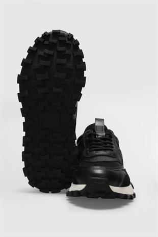 Lufian Henry Siyah Erkek Sneakers