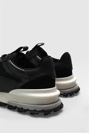 Lufian Henry Siyah Erkek Sneakers