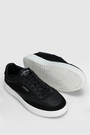 Lufian Isaac Siyah Erkek Sneakers
