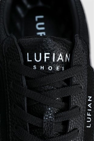 Lufian Isaac Siyah Erkek Sneakers