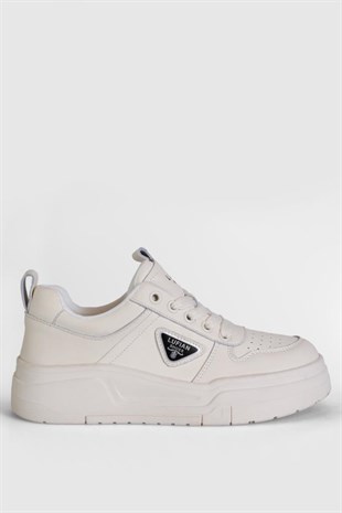Lufian Jennifer Beyaz Unisex Sneakers