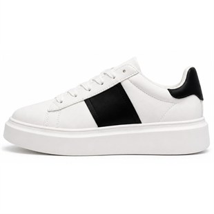 Lufian Luna Beyaz-Siyah Unisex Sneakers
