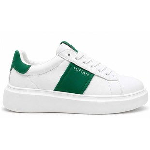 Lufian Luna Beyaz Yeşil Unisex Sneakers