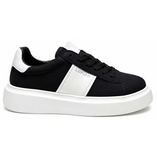 Lufian Luna Siyah-Beyaz Unisex Sneakers