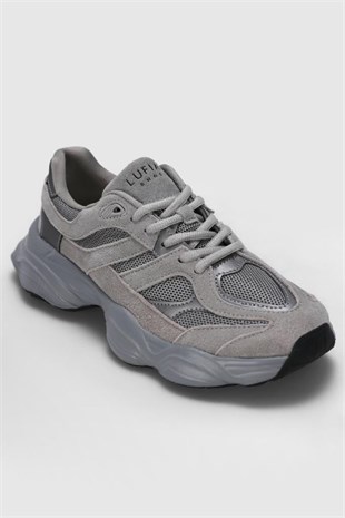 Lufian Mery Gri Unisex Sneakers