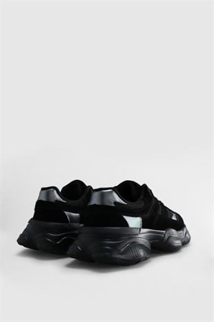 Lufian Mery Siyah Unisex Sneakers