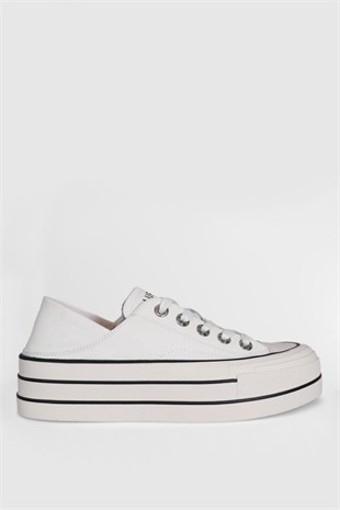 Lufian Pamela Beyaz Unisex Sneakers