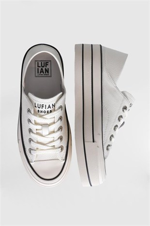 Lufian Pamela Beyaz Unisex Sneakers