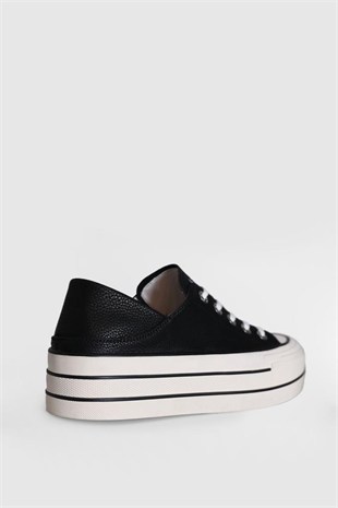 Lufian Pamela Siyah Unisex Sneakers