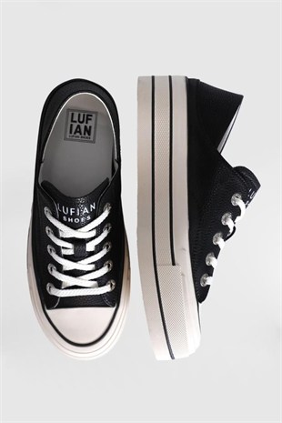 Lufian Pamela Siyah Unisex Sneakers