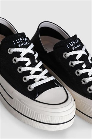 Lufian Pamela Siyah Unisex Sneakers