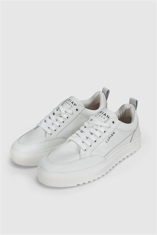 Lufian Philip Beyaz Erkek Sneakers