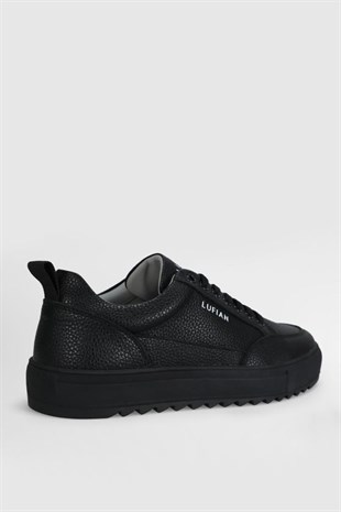 Lufian Philip Siyah Erkek Sneakers