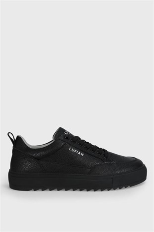 Lufian Philip Siyah Erkek Sneakers