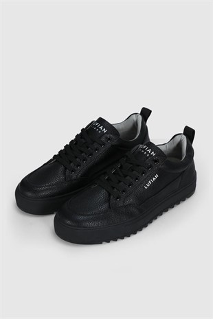 Lufian Philip Siyah Erkek Sneakers