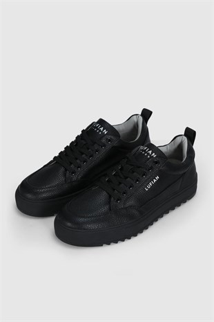 Lufian Philip Siyah Erkek Sneakers