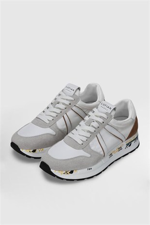 Lufian Rex Beyaz Erkek Sneakers