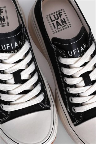 Lufian Shay Siyah Unisex Sneakers