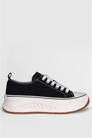 Lufian Shay Siyah Unisex Sneakers
